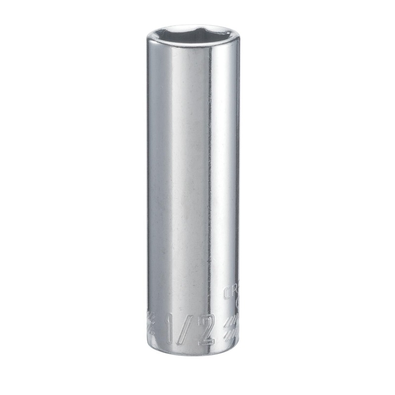 Craftsman 1/2 in. SAE 6 Point Deep Socket, 3/8 in. Drive