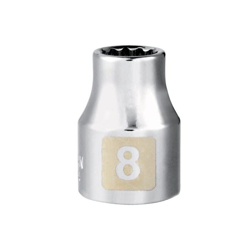 Craftsman 8 mm Metric 12 Point Standard Socket, 3/8 in. Drive