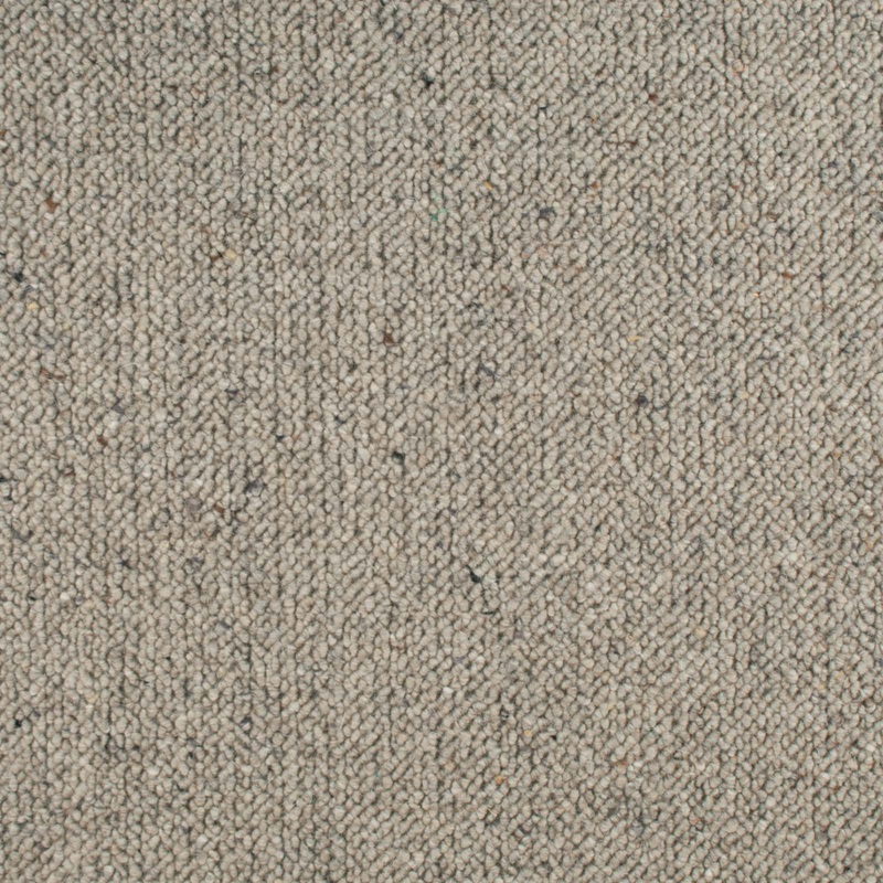 Ash Grey Corsa Berber Deluxe Wool Carpet