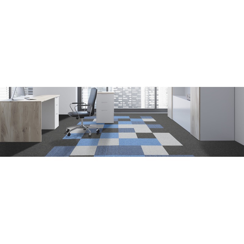 Burmatex Go To Stripe 500mm x 500mm Carpet Tile
