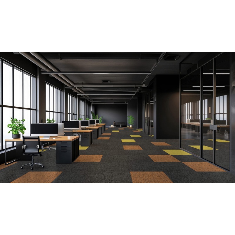 The Floor Hub Palladium 500mm x 500mm Carpet Tile