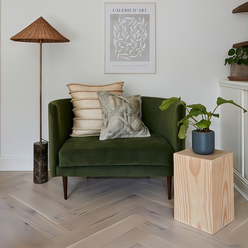 AR8454F Ashton & Rose Dalton – Floating Herringbone (Cappuccino Oak)
