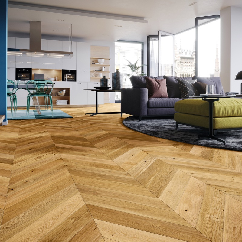 AR8457 Ashton & Rose Kirkham Chevron (Oak Caramel)