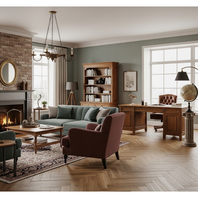 AR9206 Ashton & Rose Staffa Herringbone
