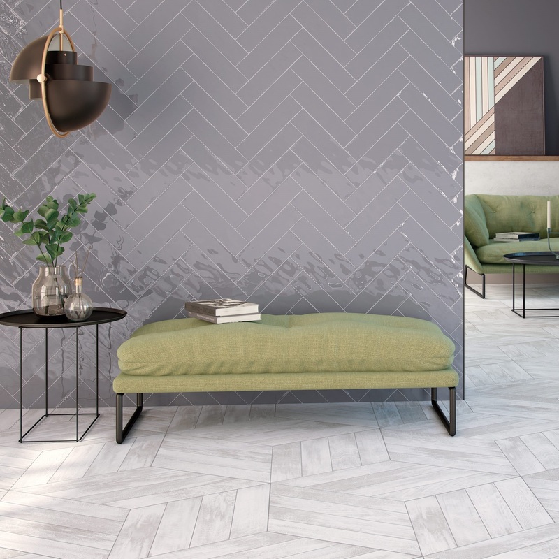 Colonial Brillo Grey Metro Decor Tile