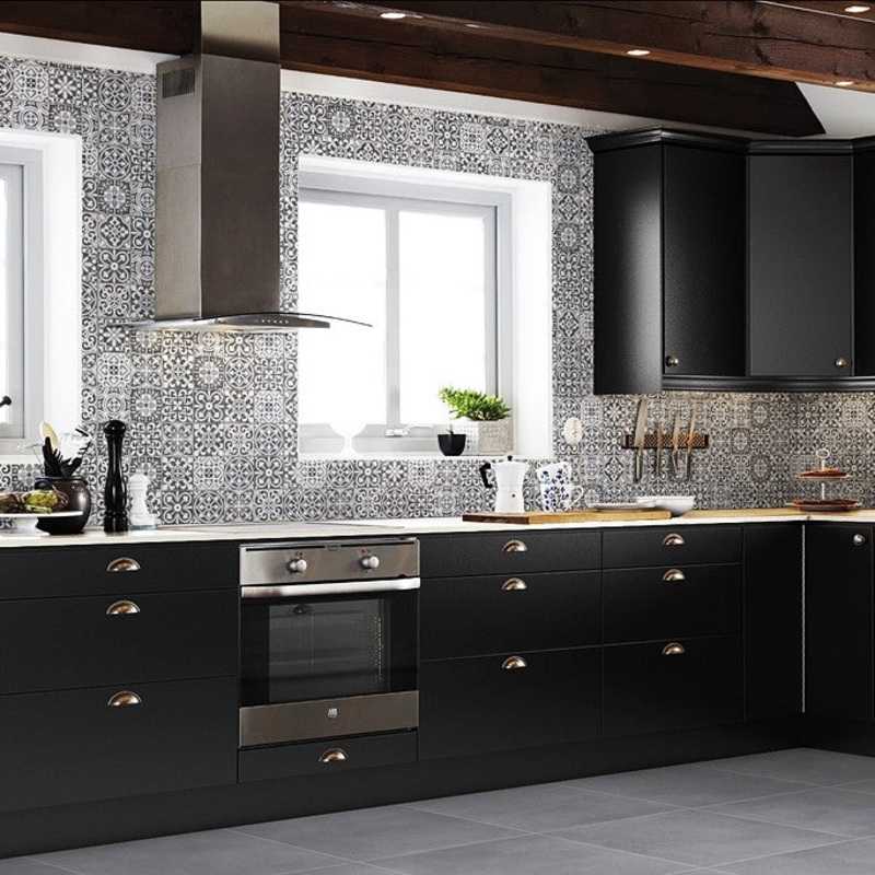 FS Faenza N Black Pre-Corte Decor Tile