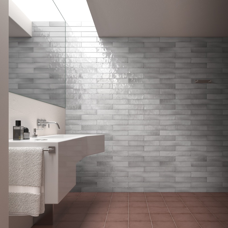 Manacor Mercury Grey Metro Subway Decor Tile
