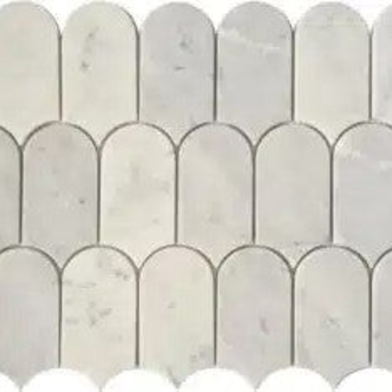 3045 Carrara White Natural Stone Mosaic Decor Tiles