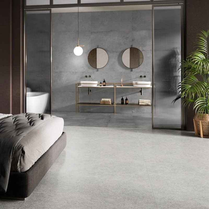 Alloy Pearl Matt Porcelain Decor Large Format Tile