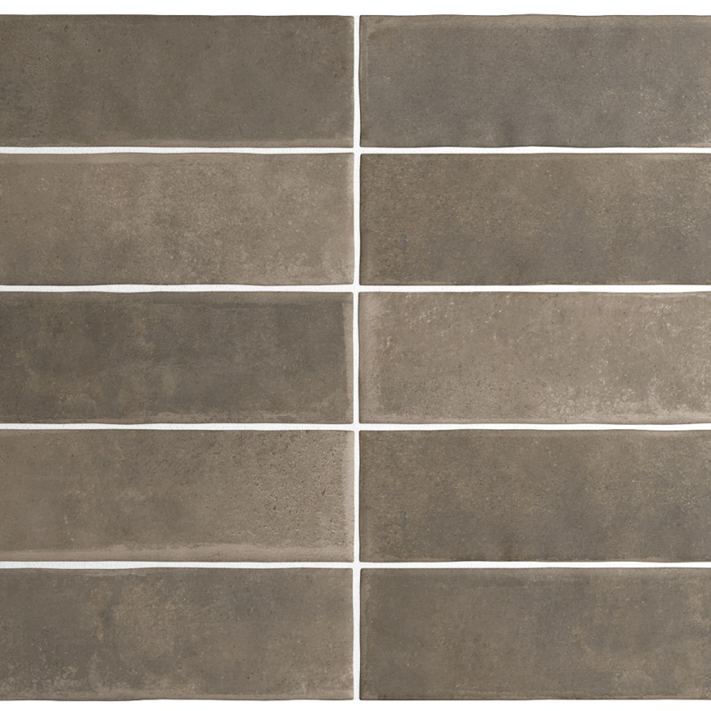 Argile Cacao Subway Porcelain Decor Tile