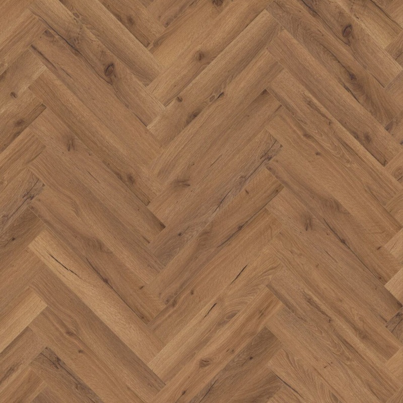 Robust Fumed Oak Fusion Lignum Premium Herringbone Laminate Flooring