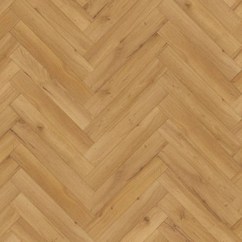 Robust Natural Oak Fusion Lignum Premium Herringbone Laminate Flooring